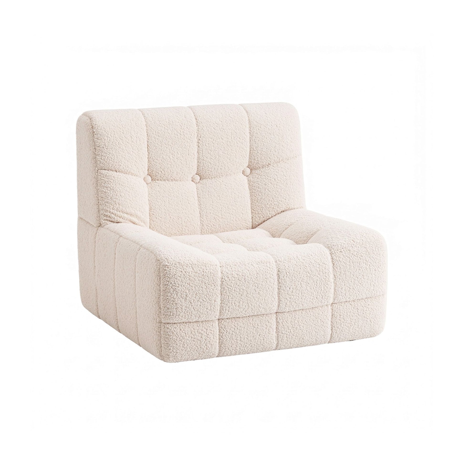 Artiss Set of 3 Sofa Modular Boneless Couches No Assembly White Awezingly