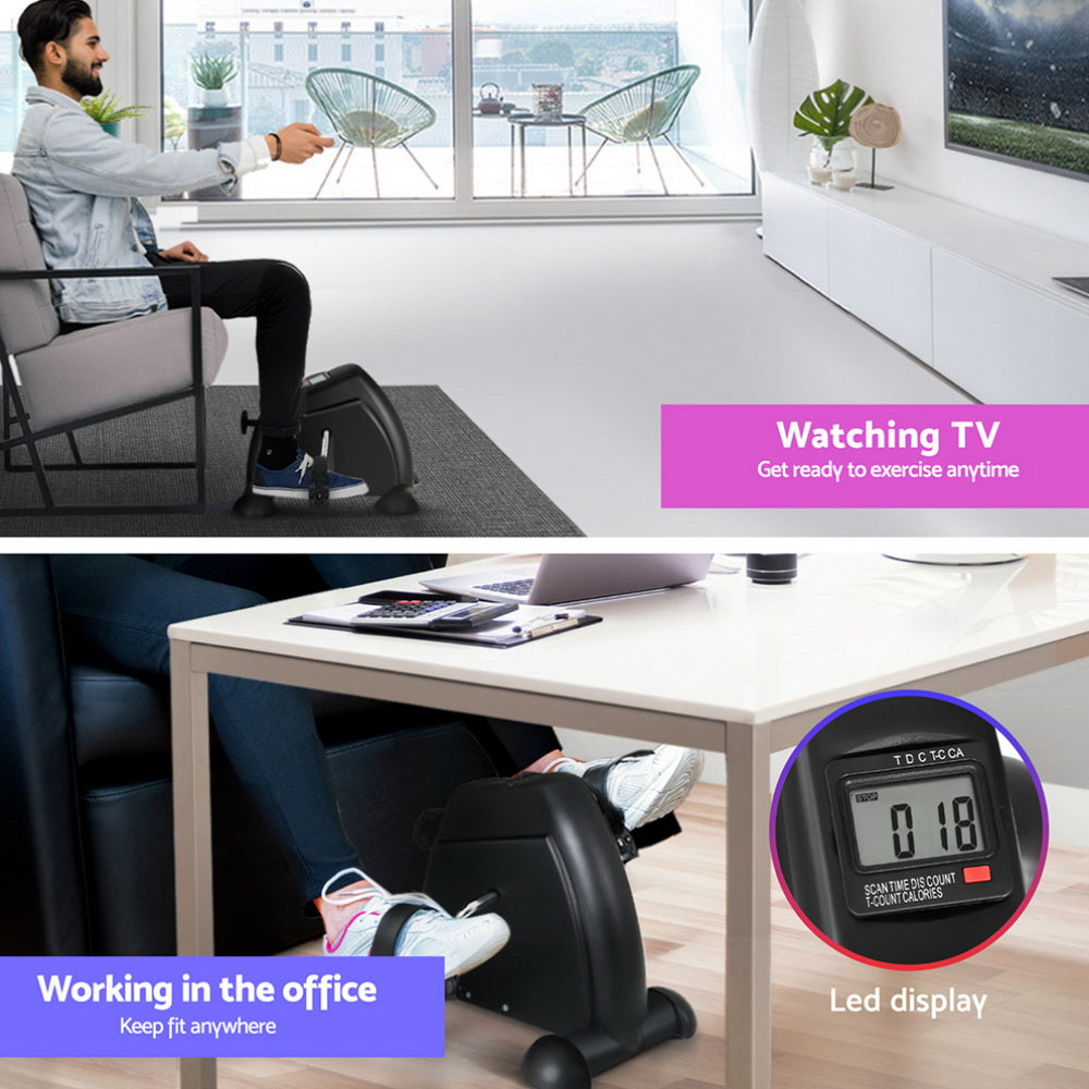 140cm Artiss Electric Standing Desk with Mini Pedal Exercise Bike Home Office Artiss