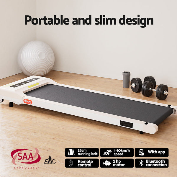 Everfit 140cm Automatic Standing Desk with 360 mm Electric Walking Pad Treadmill Everfit