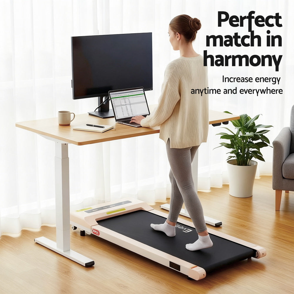 Artiss Electric Treadmill with 140cm Automatic Standing Desk Walking Pad 360mm Artiss