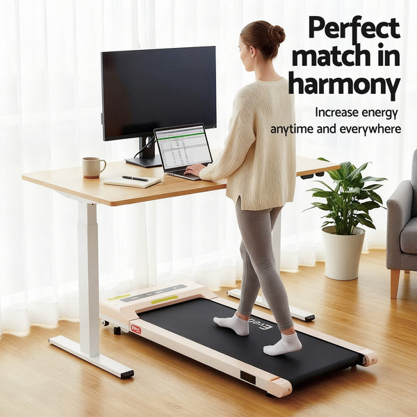 Artiss Electric Treadmill with 140cm Automatic Standing Desk Walking Pad 360mm Artiss