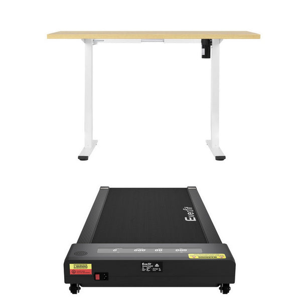 Artiss Electric Treadmill with 140cm Automatic Standing Desk Walking Pad 400mm Artiss