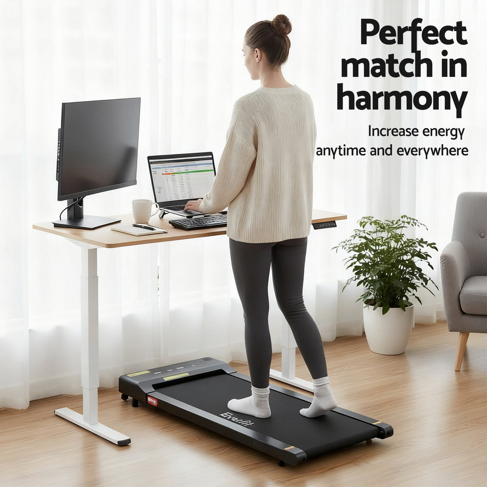 Artiss Electric Treadmill with 140cm Automatic Standing Desk Walking Pad 400mm Artiss