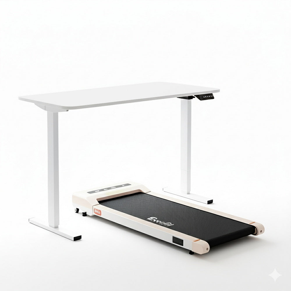 Artiss Electric Treadmill with 140cm Automatic Standing Desk Walking Pad 360mm Artiss