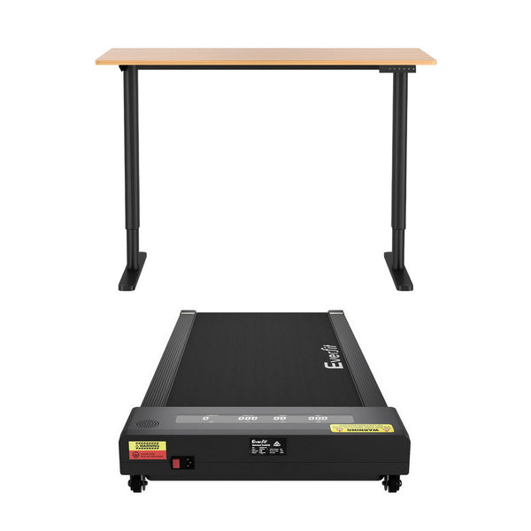 Artiss Electric Treadmill with 120cm Automatic Standing Desk Walking Pad 400mm Artiss