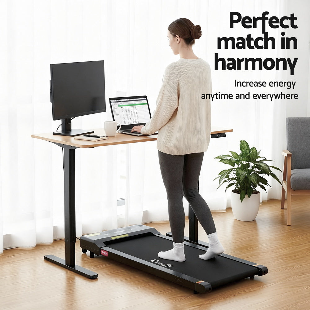 Artiss Electric Treadmill with 120cm Automatic Standing Desk Walking Pad 400mm Artiss