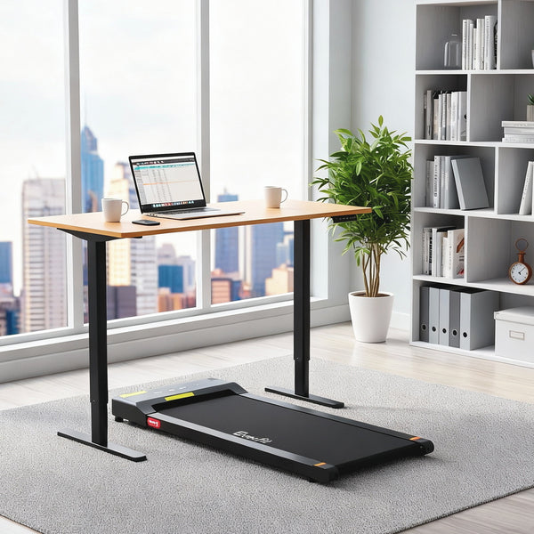 Artiss Electric Treadmill with 120cm Automatic Standing Desk Walking Pad 400mm Artiss