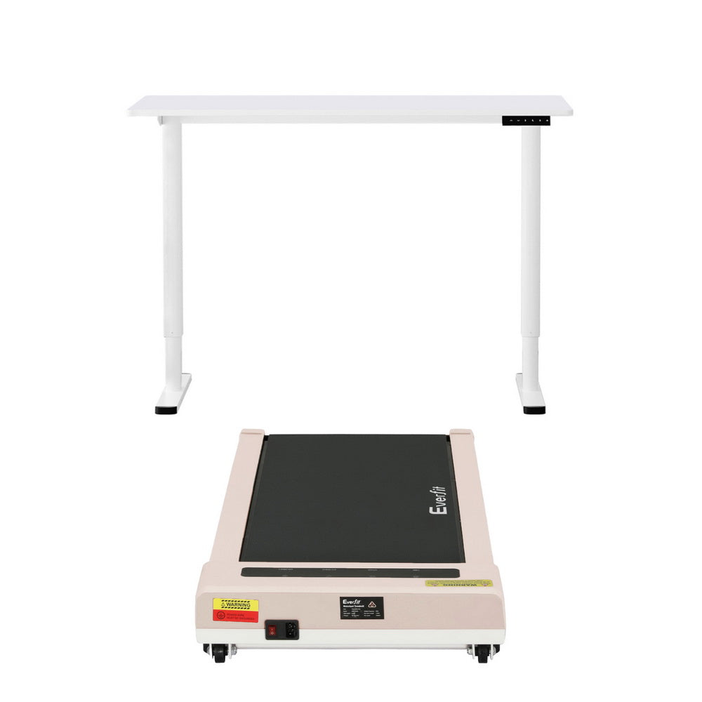 Everfit 120cm Automatic Standing Desk with 360mm Electric Walking Pad Treadmill Everfit