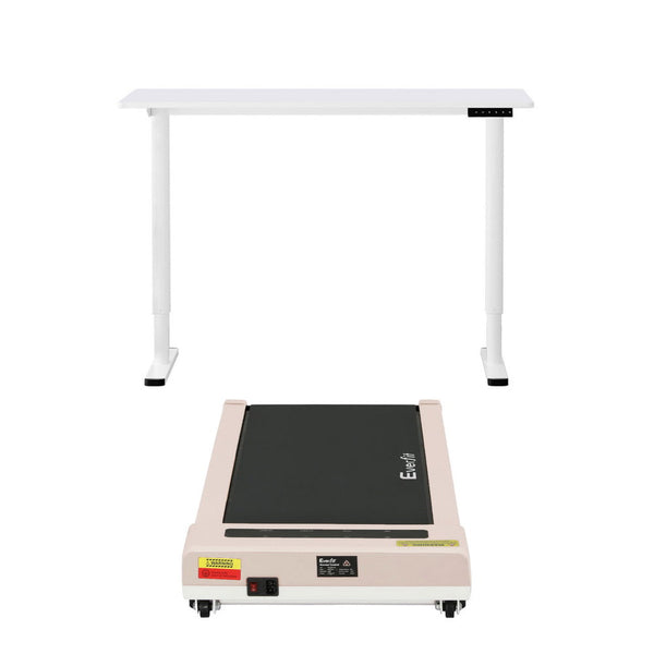 Everfit 120cm Automatic Standing Desk with 360mm Electric Walking Pad Treadmill Everfit
