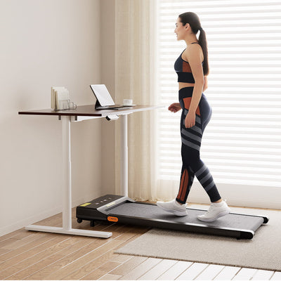 Everfit 120cm Automatic Standing Desk with 400mm Electric Walking Pad Treadmill