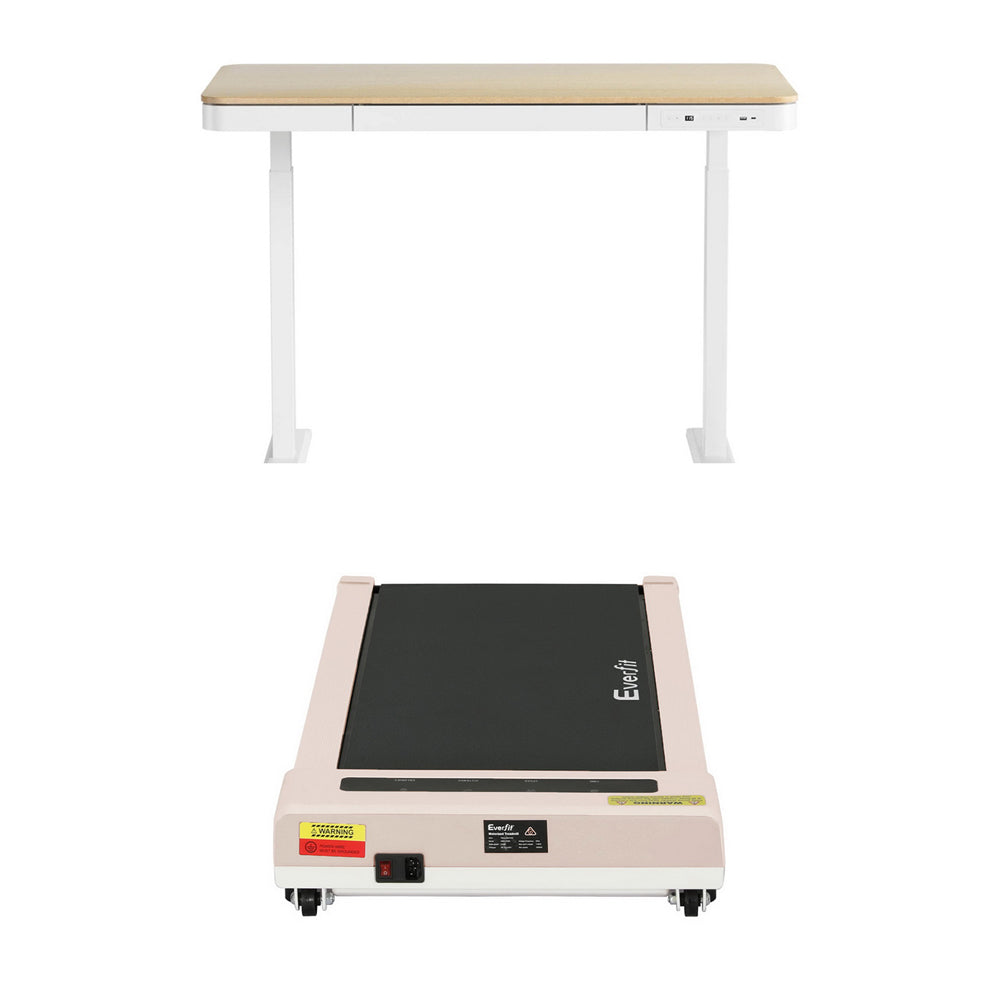 Artiss Electric Treadmill with 120cm Automatic Standing Desk Walking Pad 360mm Artiss