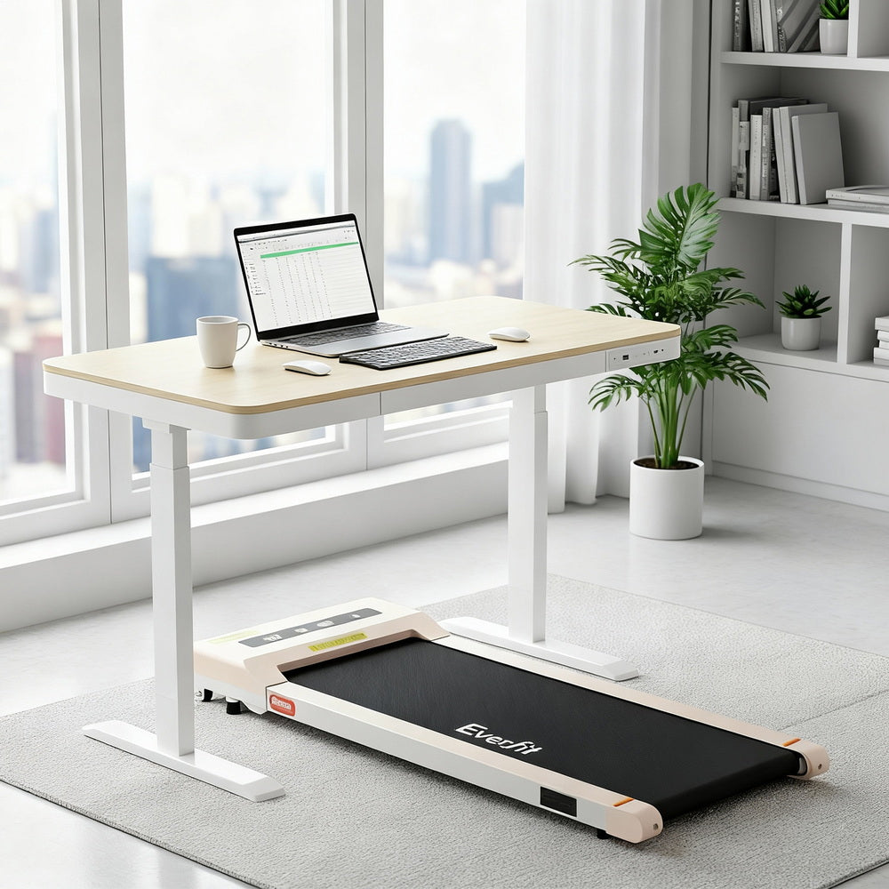 Artiss Electric Treadmill with 120cm Automatic Standing Desk Walking Pad 360mm Artiss