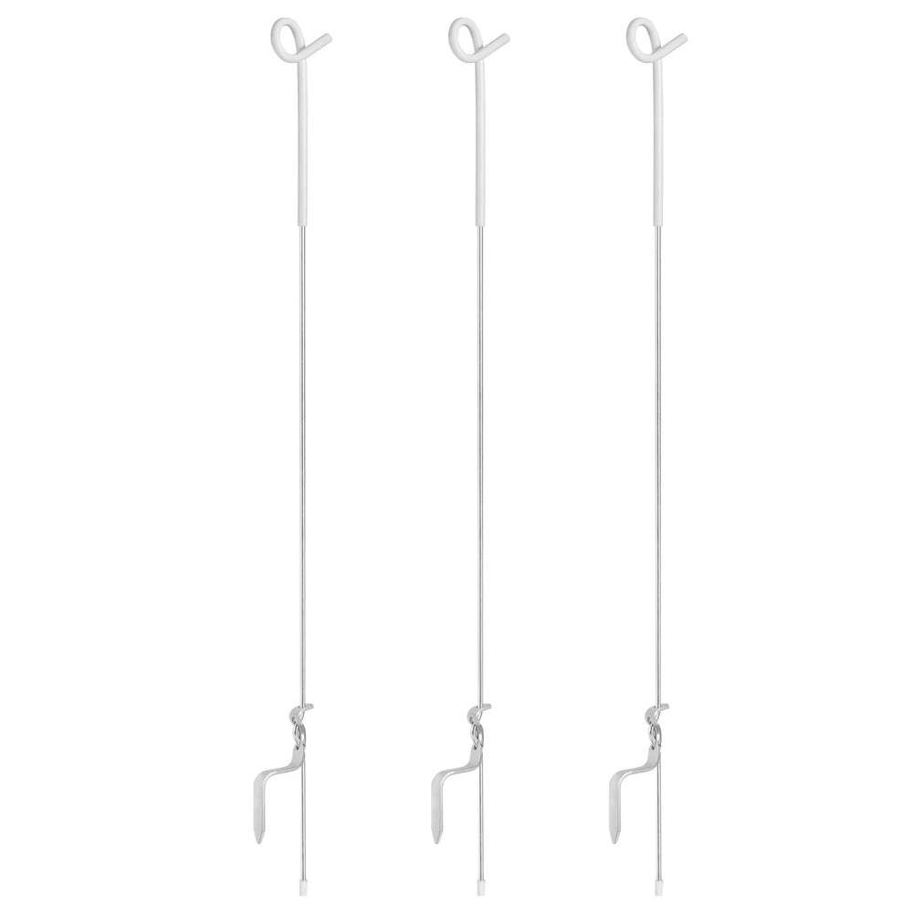 Giantz 20x Electric Fence Pigtail Posts Steel Tape Fencing Giantz