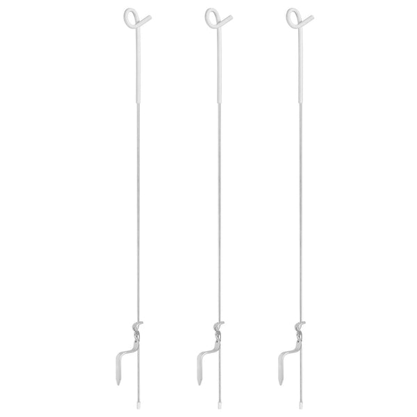 Giantz 20x Electric Fence Pigtail Posts Steel Tape Fencing Giantz