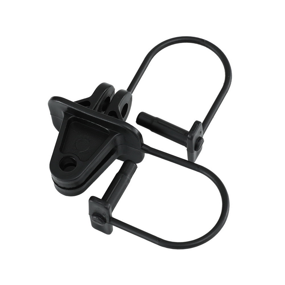 Giantz Electric Fence Insulators 200pcs Pinlock Black Awezingly