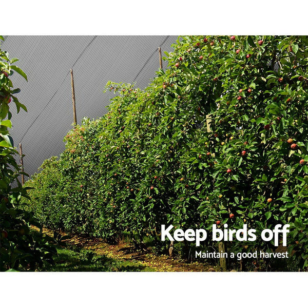 Instahut 30% Shade Cloth 3.66x10m Shadecloth Wide Heavy Duty White Awezingly