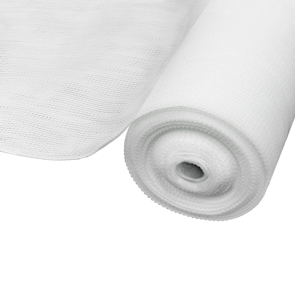 Instahut 50% Shade Cloth 1.83x50m Shadecloth Garden White Instahut