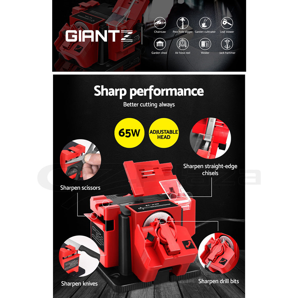 Giantz Tool Sharpener Electric Drill Bit Knife Scissor Chisel Planer Grinder Awezingly