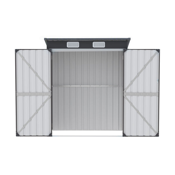 Giantz Garden Shed 1.62x1M Outdoor Storage Tool Workshop House Shelter Brown Awezingly