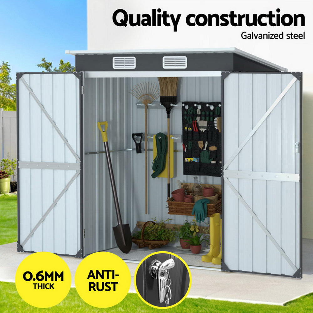 Giantz Garden Shed 1.62x1M Outdoor Storage Tool Workshop House Shelter Giantz