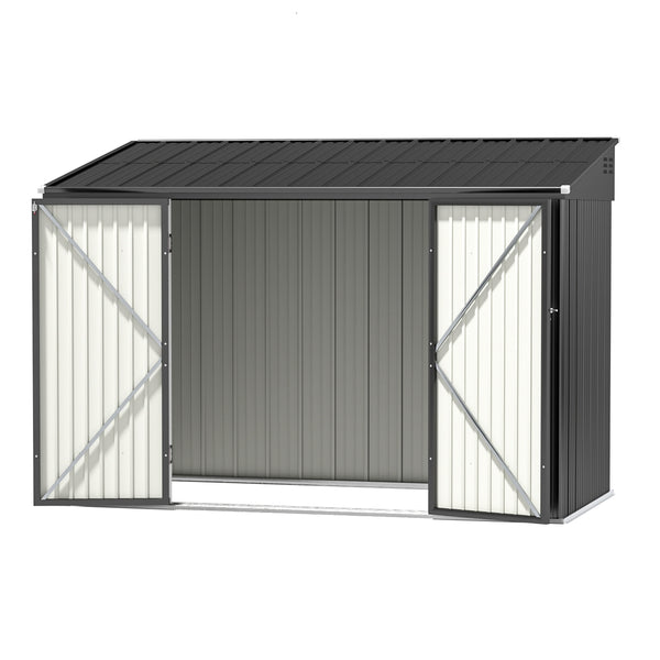Giantz Garden Shed Galvanised Steel 3.05x1.5M Outdoor Storage Shed Workshop House Shelter Awezingly
