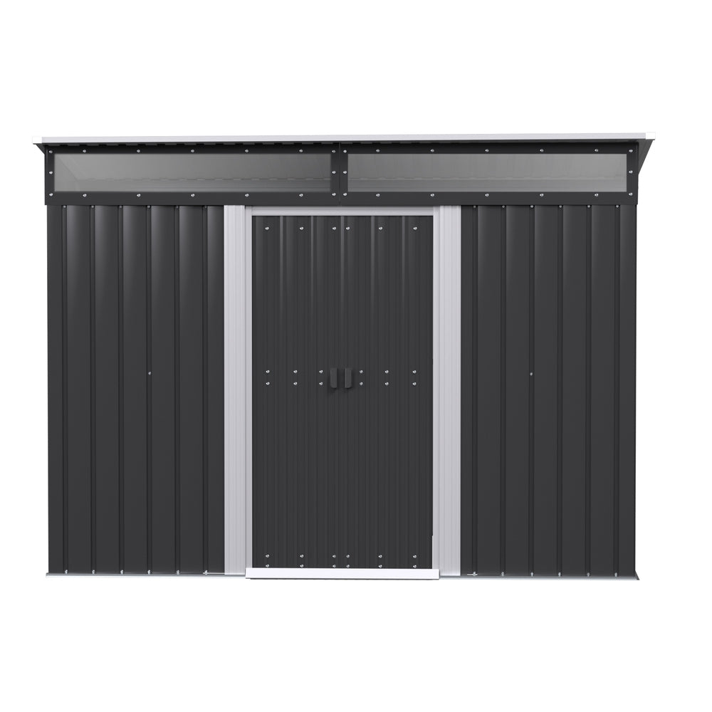 Giantz Garden Shed Outdoor Storage 2.60x1.95M Tool Sheds Workshop House Shelter Awezingly