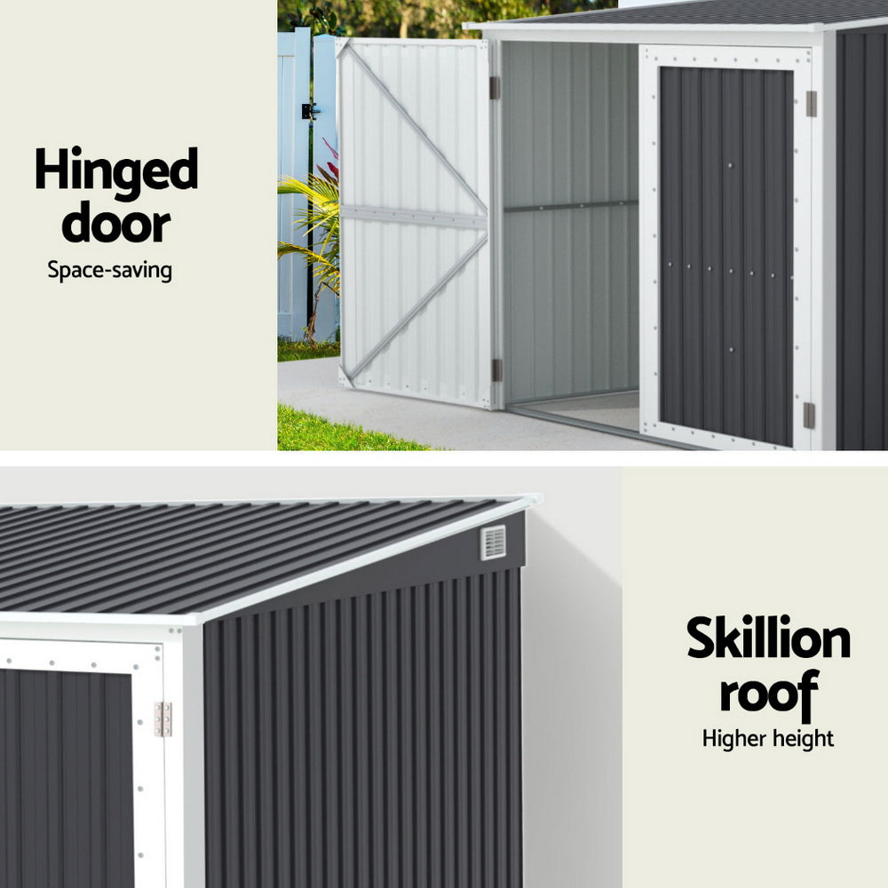 Giantz Garden Shed Sheds Outdoor Storage 2.06x2.03M Tool Workshop House Shelter Giantz