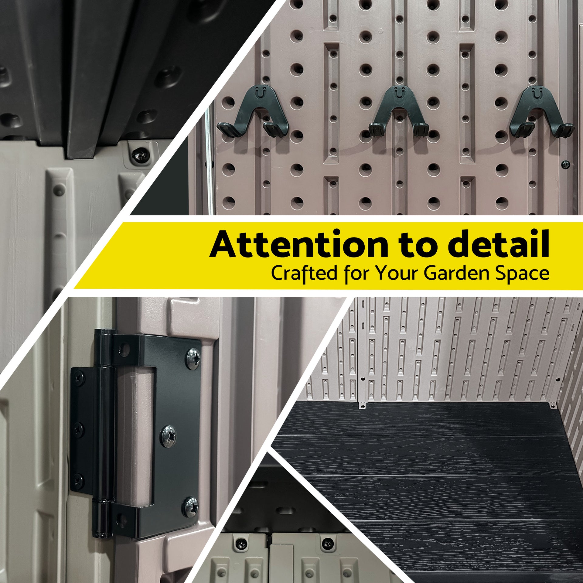 Giantz Garden Shed Outdoor Storage Shed Tool Workshop with Lockable Doors Awezingly