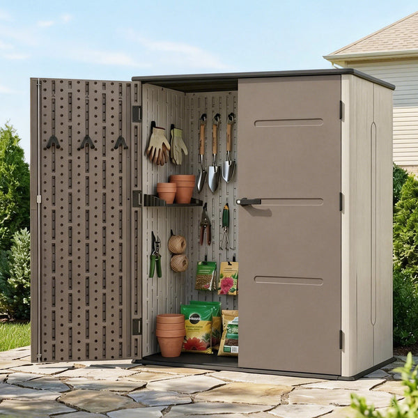 Giantz Garden Shed Outdoor Storage Shed Tool Workshop with Lockable Doors Awezingly