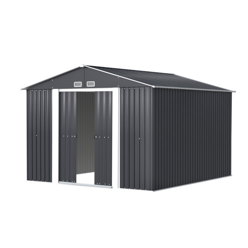 Giantz Garden Shed 3x3M Outdoor Storage Tool Workshop House Shelter Giantz