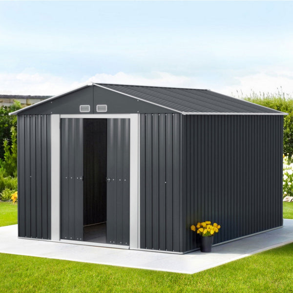 Giantz Garden Shed 3x3M Outdoor Storage Tool Workshop House Shelter Giantz
