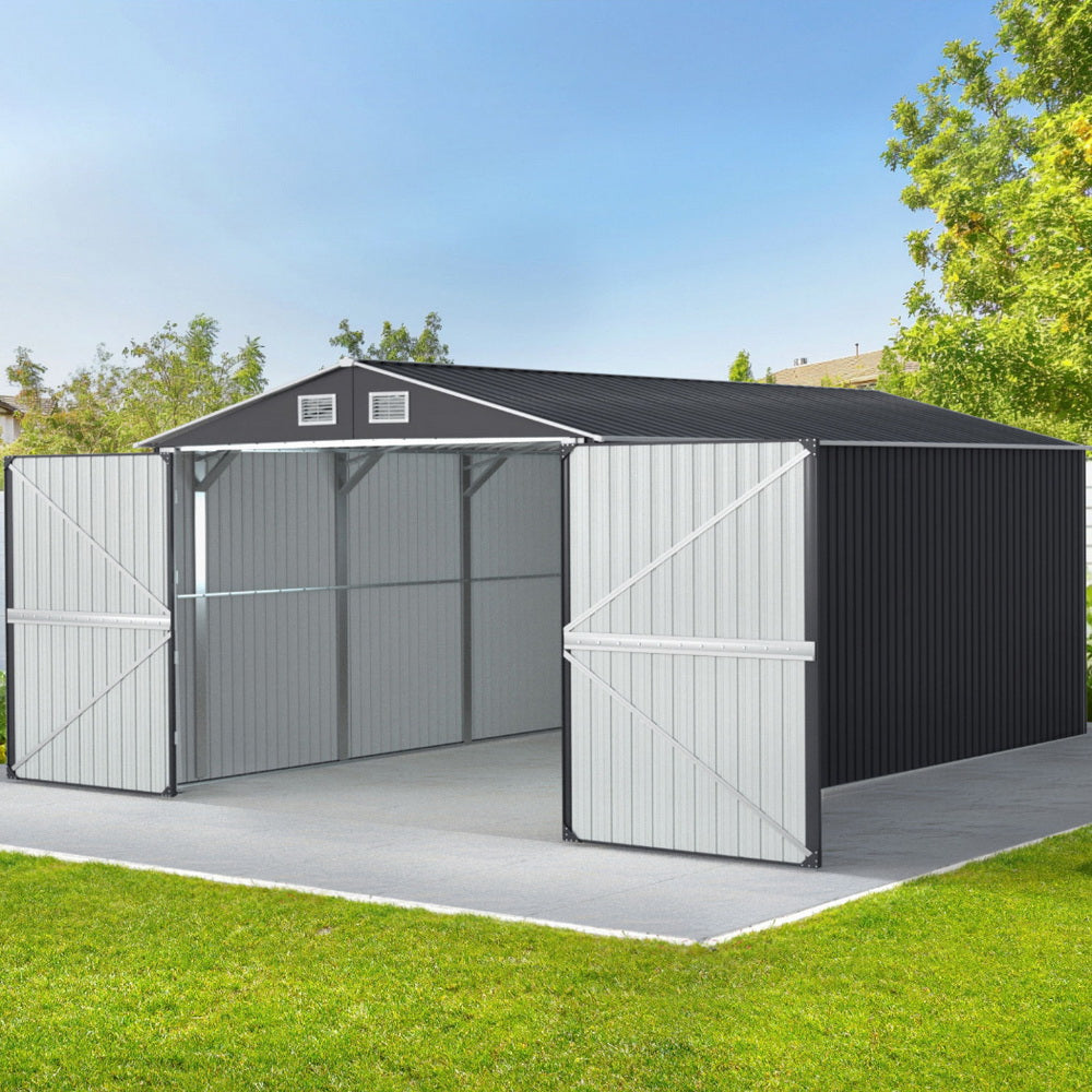 Giantz Garden Shed Sheds Outdoor Storage 3x5.38M Tool Workshop House Shelter Giantz