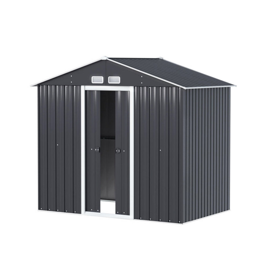 Giantz Garden Shed Outdoor Storage 2.15x1.3M Tool Workshop House Shelter Sliding Door Giantz