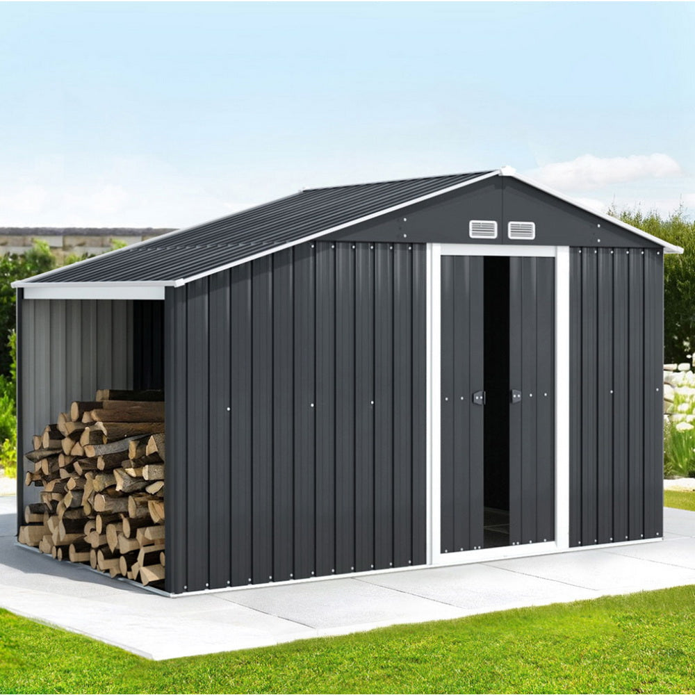 Giantz Garden Shed 3.22x1.96M Outdoor Storage Tool Workshop House Shelter Giantz