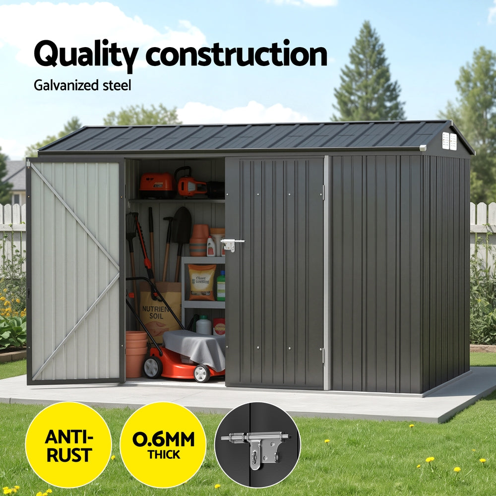 Giantz Garden Shed 3x2.18M Outdoor Storage Sheds Tool Workshop House Shelter Awezingly