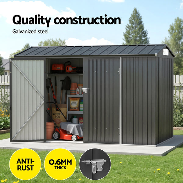 Giantz Garden Shed 3x2.18M Outdoor Storage Sheds Tool Workshop House Shelter Awezingly