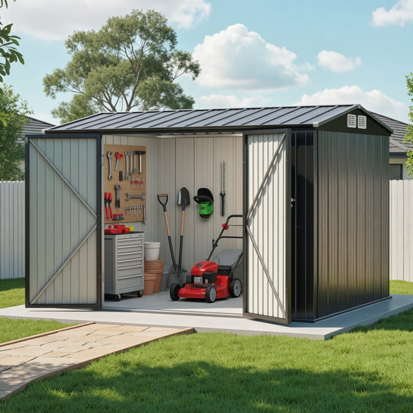 Giantz Garden Shed 3x2.18M Outdoor Storage Sheds Tool Workshop House Shelter Awezingly