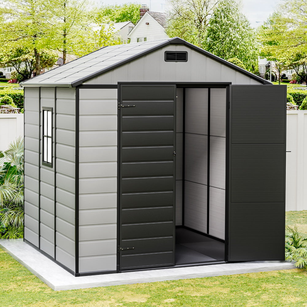 Giantz Garden Shed Sheds Outdoor Storage 2.15x2.14M Tool Workshop House Shelter Awezingly