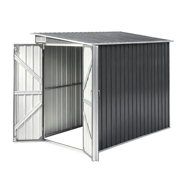 Giantz Garden Shed 118x238cm Lean To Bike Shelter Backyard Outdoor Storage Giantz