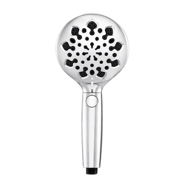 Cefito High Pressure 9 Settings Shower Heads, One-Hand Control & Anti-Clog TPR Nozzles for Apartments, Large 4.7in Face Removes Chlorine Awezingly