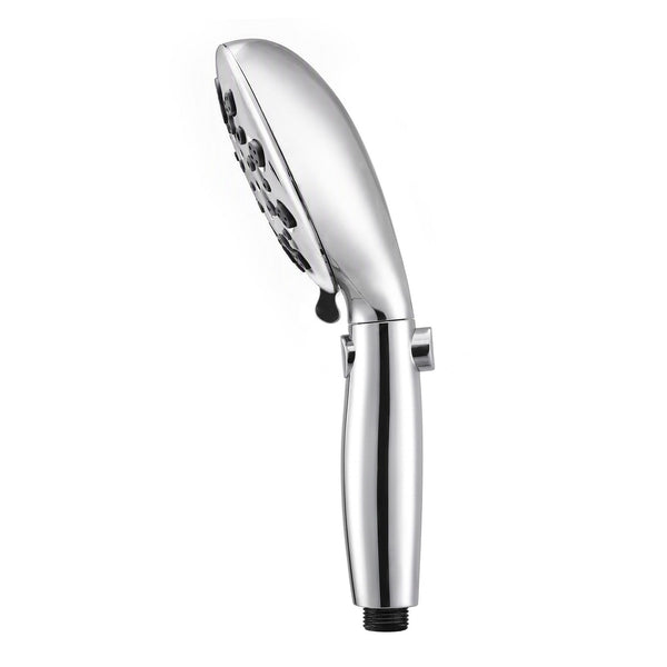 Cefito High Pressure 9 Settings Shower Heads, One-Hand Control & Anti-Clog TPR Nozzles for Apartments, Large 4.7in Face Removes Chlorine Awezingly