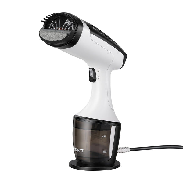 Devanti Clothes Steamer, 1500W Powerful Fast 30s Heat-Up Continuous Steam Lock 160ml Tank Fabric Brush Portable Handheld Steam Iron for Home Travel Business Trip Awezingly
