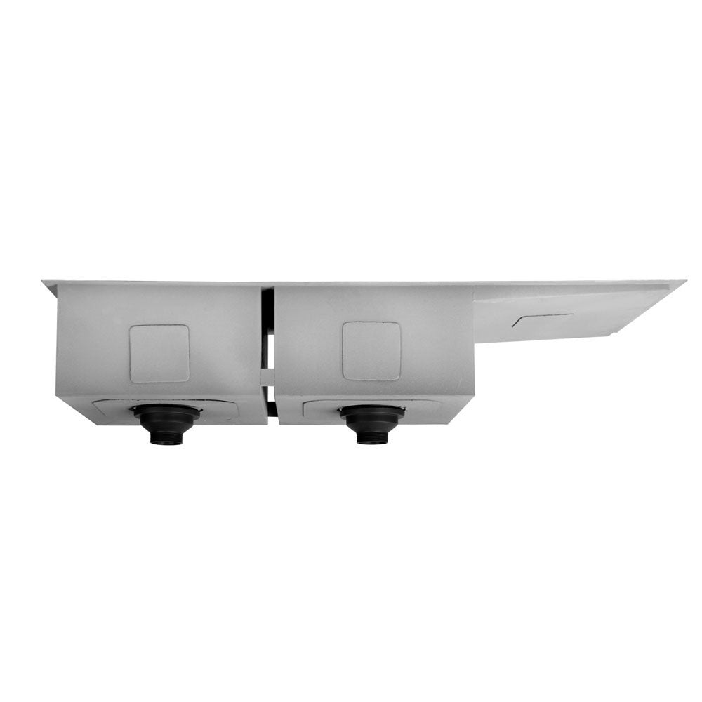 Cefito 111cm x 45cm Stainless Steel Kitchen Sink Under/Top/Flush Mount Silver Cefito