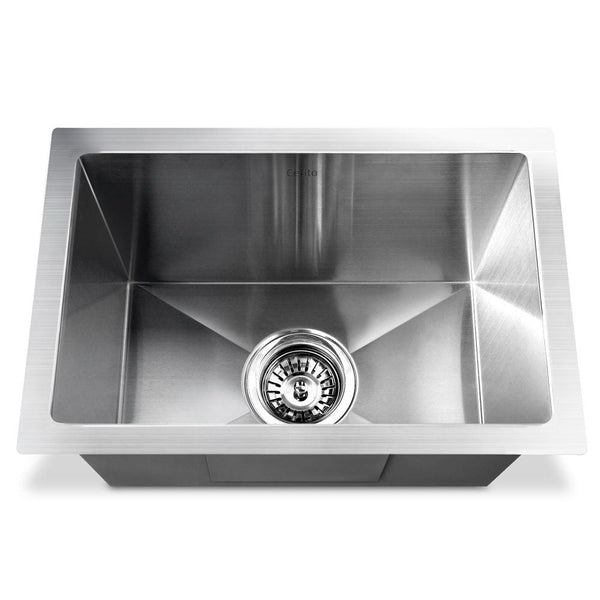 Cefito 30cm x 45cm Stainless Steel Kitchen Sink Under/Top/Flush Mount Silver Cefito