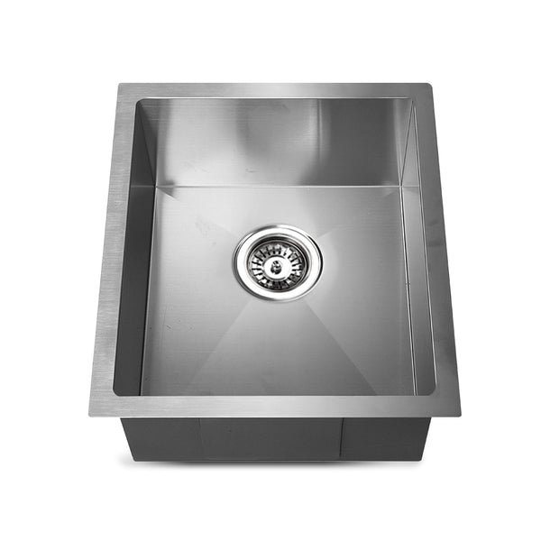 Cefito 39cm x 45cm Stainless Steel Kitchen Sink Under/Top/Flush Mount Silver Cefito