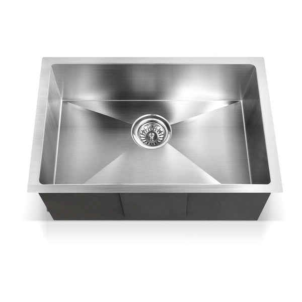 Cefito 60cm x 45cm Stainless Steel Kitchen Sink Under/Top/Flush Mount Silver Cefito