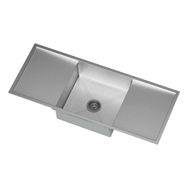 Cefito Kitchen Sink Basin Stainless Steel Under/Top/Flush Mount Bowl 122X45CM Does Not Apply