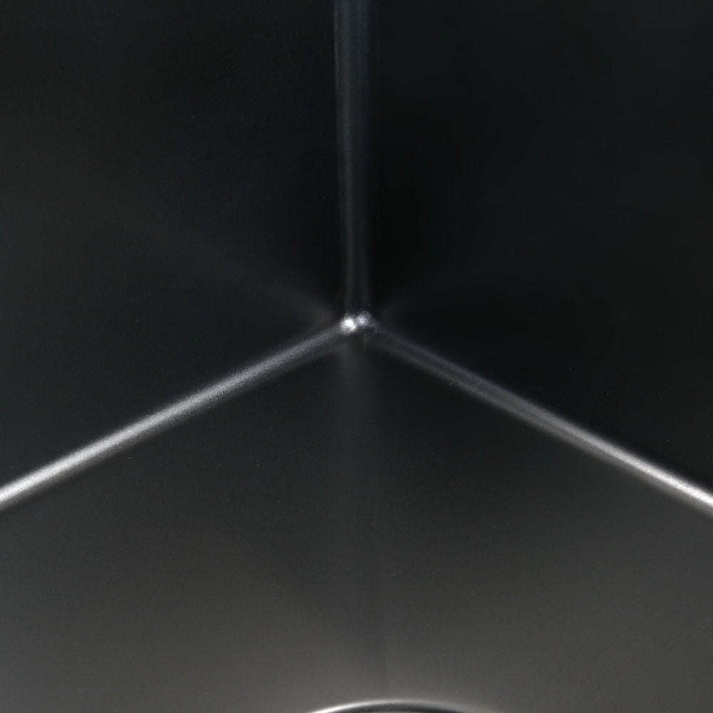 Cefito 100cm x 45cm Stainless Steel Kitchen Sink Under/Top/Flush Mount Black Cefito