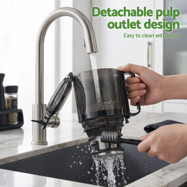 DEVANTI Slow Juicer Cold Press 200W for Fruit Vegetable Juice Devanti