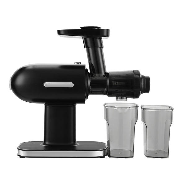 Devanti Cold Press Slow Juicer Fruit Juice Extractor 160W Black Devanti